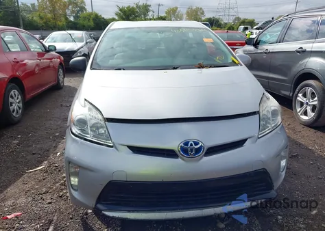 2012 Toyota Prius Two from USA, damaged, VIN JTDKN3DUXC5501655